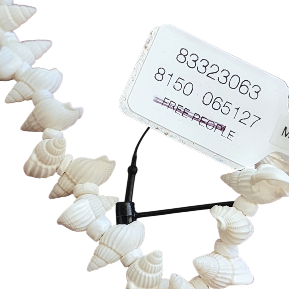 Free People Cream Beaded Necklace - Picture 5 of 6